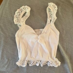 Urban outfitters ruffle top